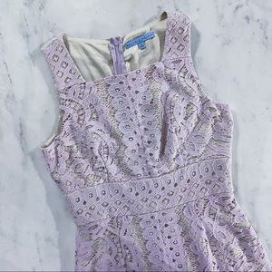 CLOSE-OUT SALE Antonio Melani Lilac Lace Dress Sz 4